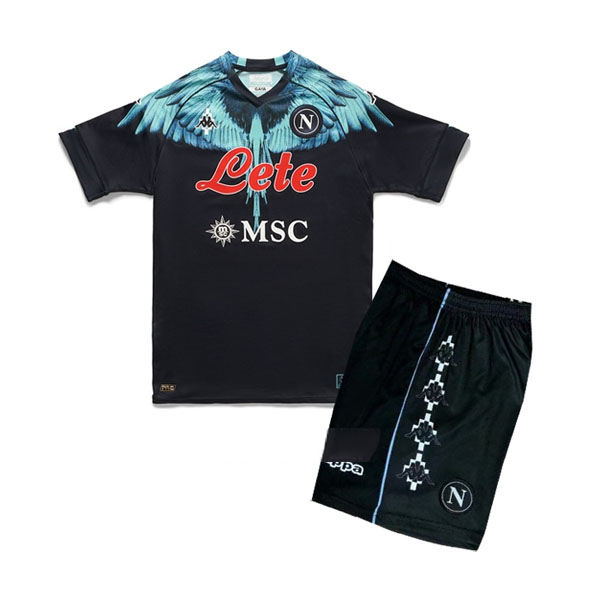 Camiseta Napoli Especial Niño 2021-2022 Negro